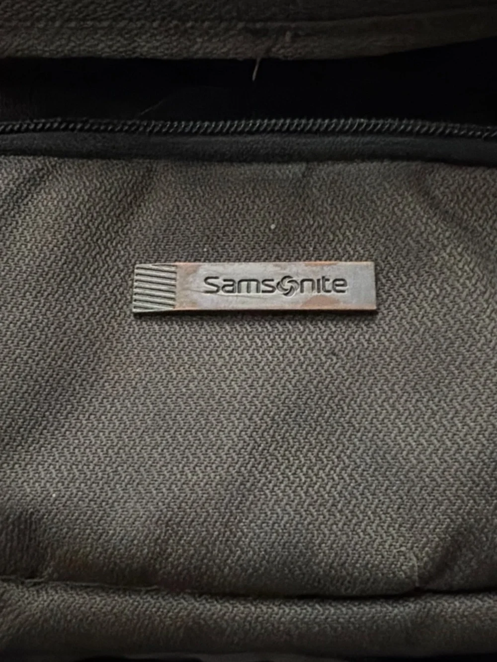 Samsonite Olive Green Men's Backpack with Black Accents